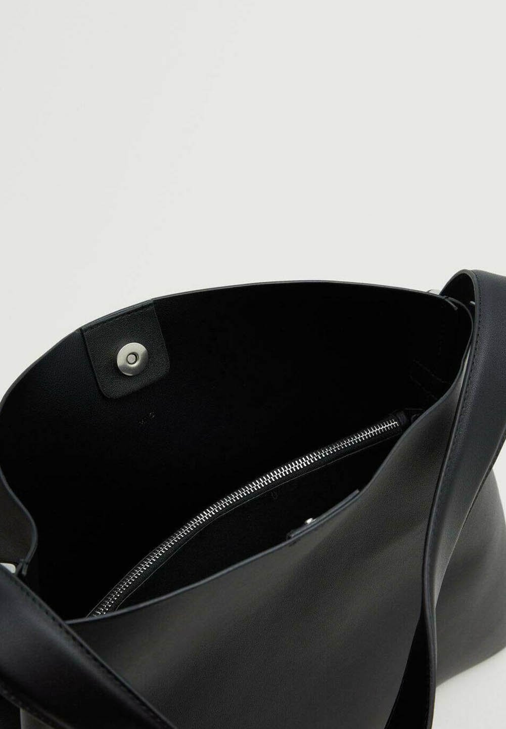 Mango lucia bag schwarz Clearance